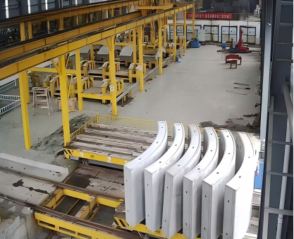 管片转运修补输送系统