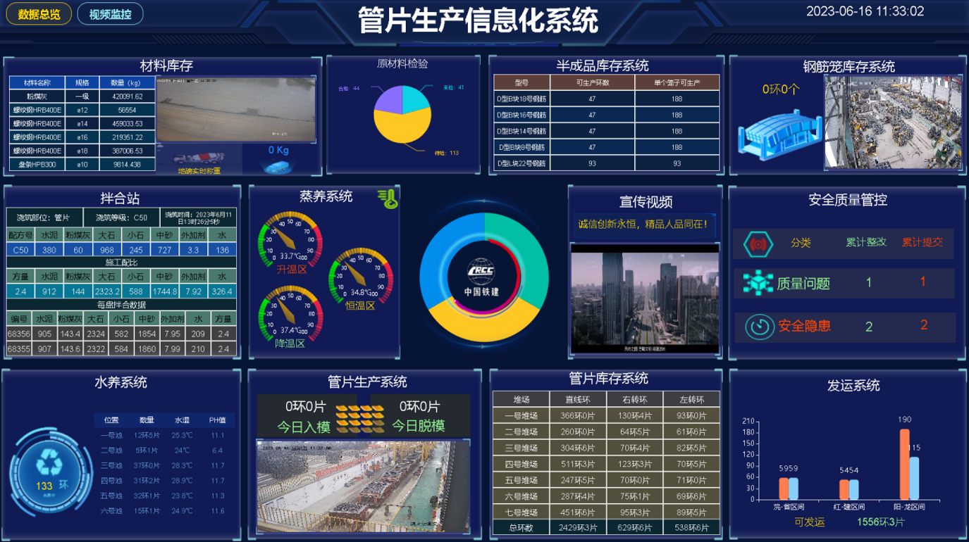 管片生产信息化系统